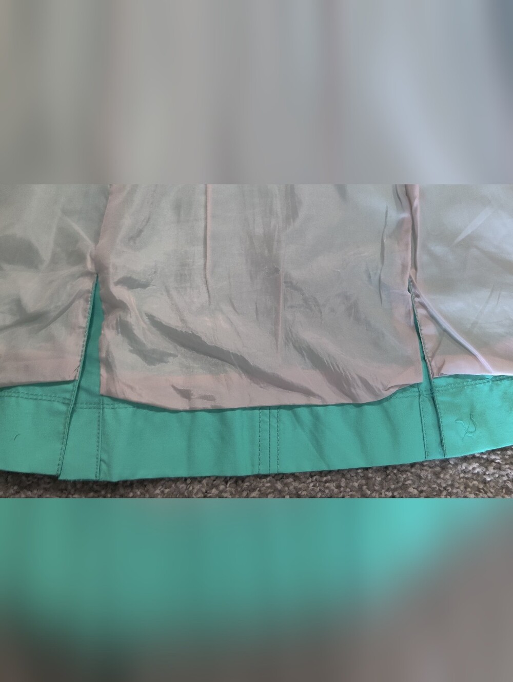 Eddie Bauer Teal Button-Front Jacket - Picture 8 of 9